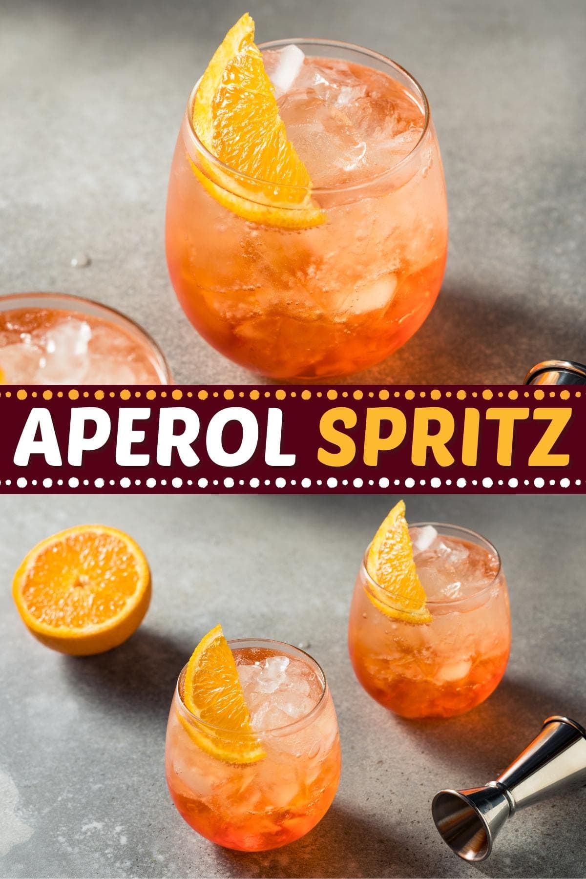 Aperol-Infused Basil Spritz