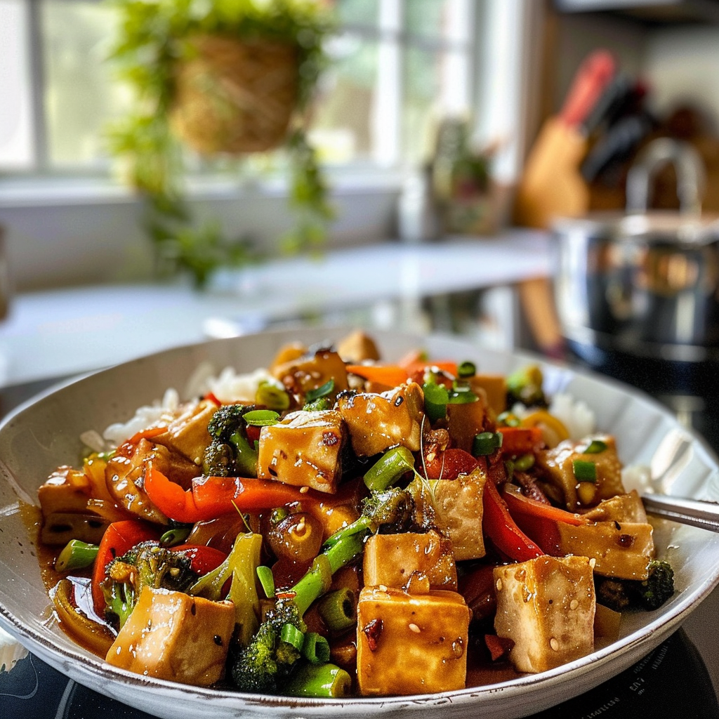 Luminous Tofu Stir-Fry