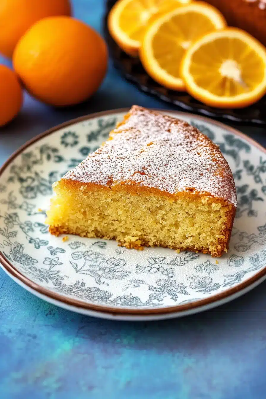 Preserved Lemon and Orange Olive Oil Cake