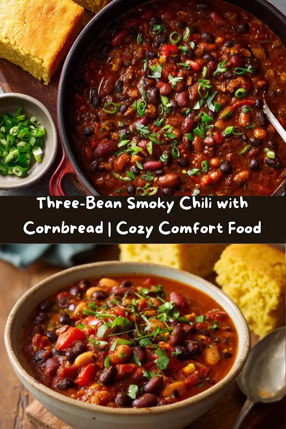Garage Sale Chili: Smoky Beef & Bean Stew with Cornbread Croutons