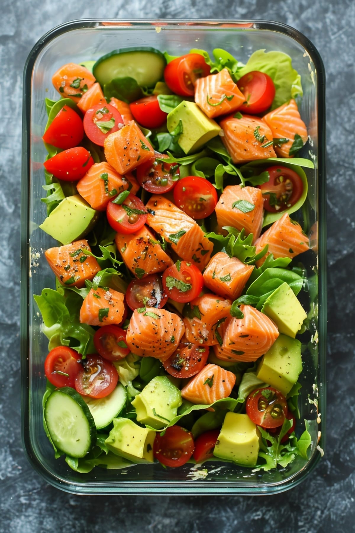 Migraine-Relief Lemon-Herb Salmon with Avocado