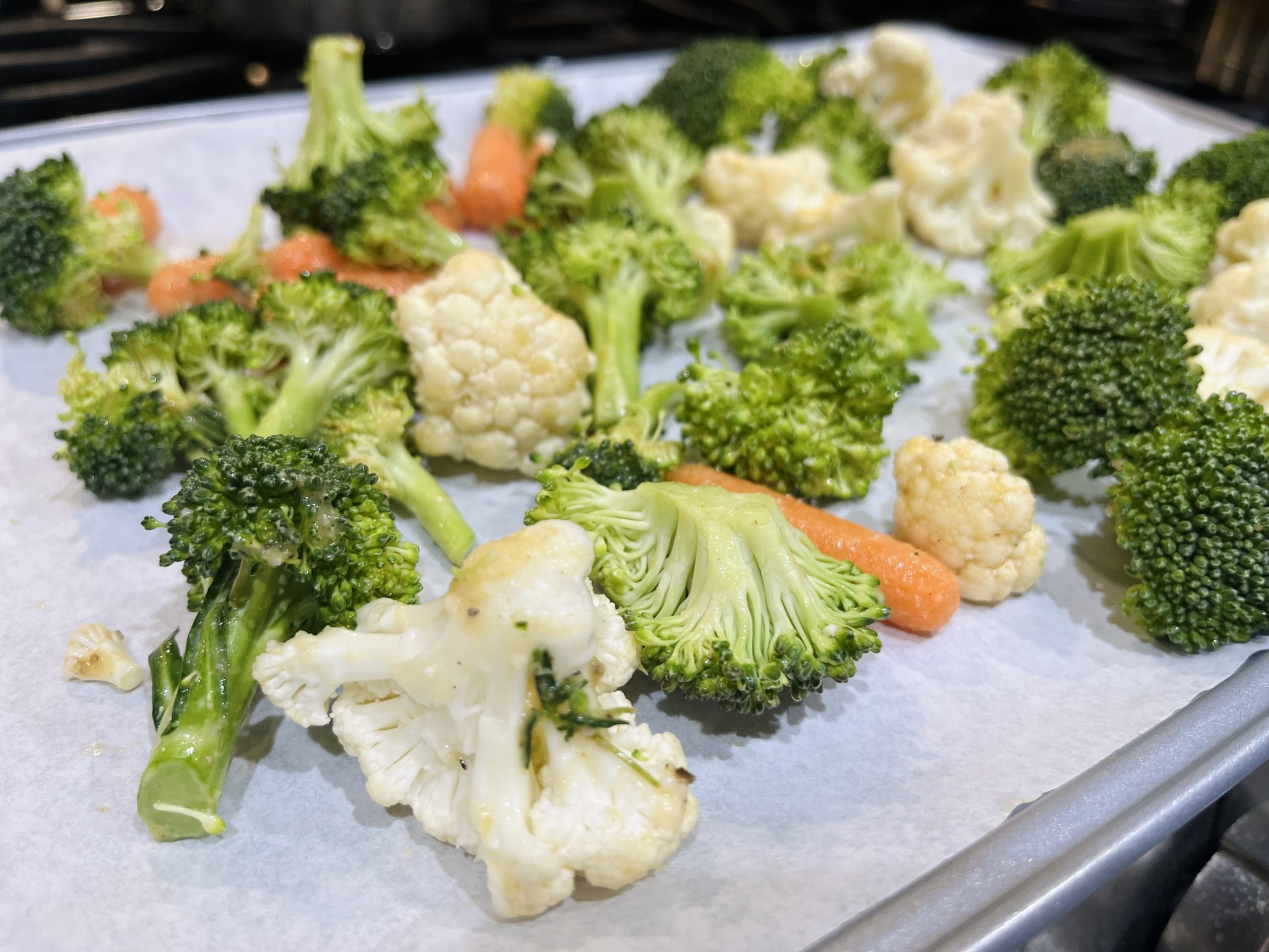 Sun-Roasted Vegetable Medley with Lemon-Herb Dressing