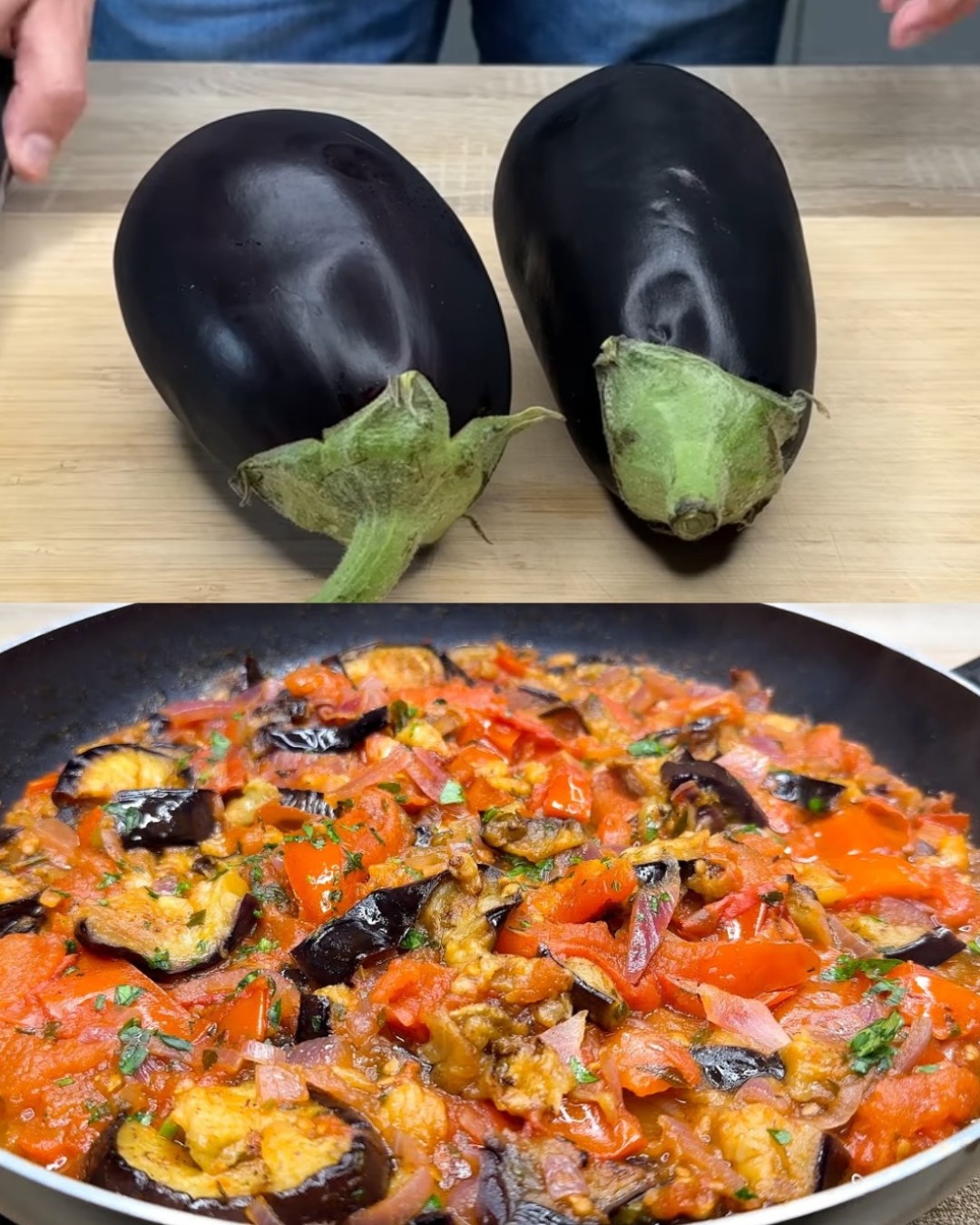 Mediterranean Eggplant & Tomato Stew