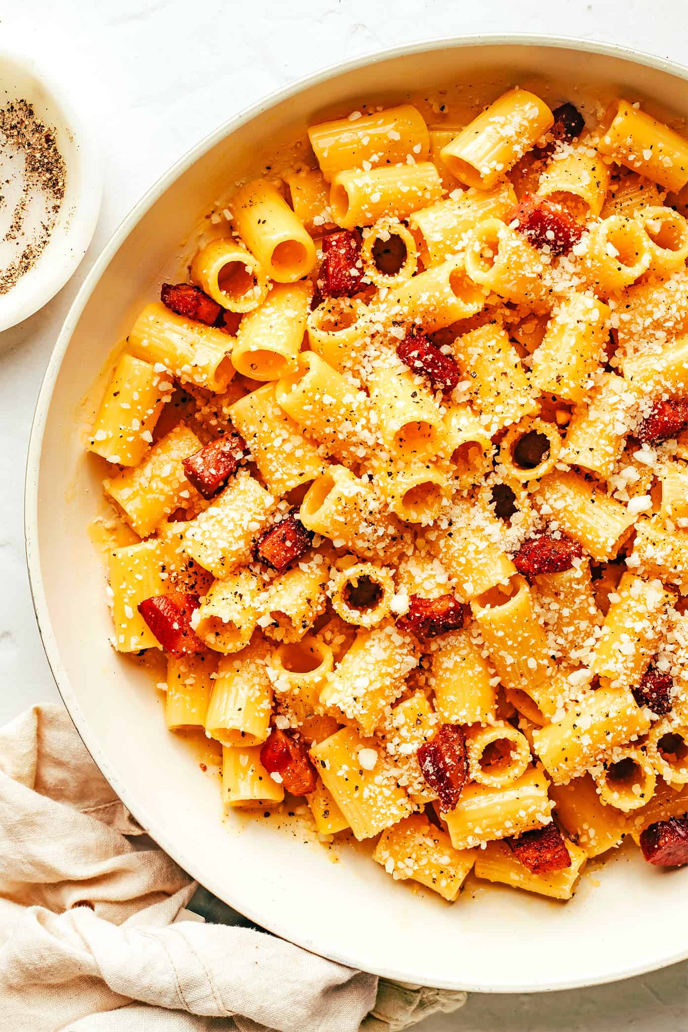 Authentically Made Spaghetti alla Carbonara