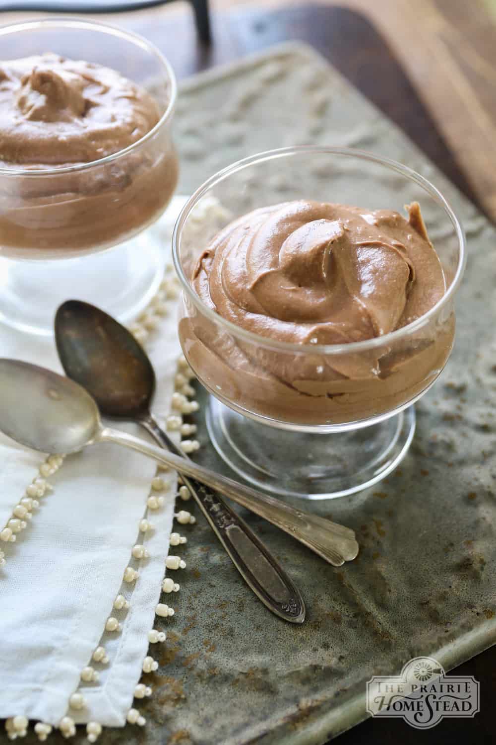 Orange-Bitter Chocolate Mousse