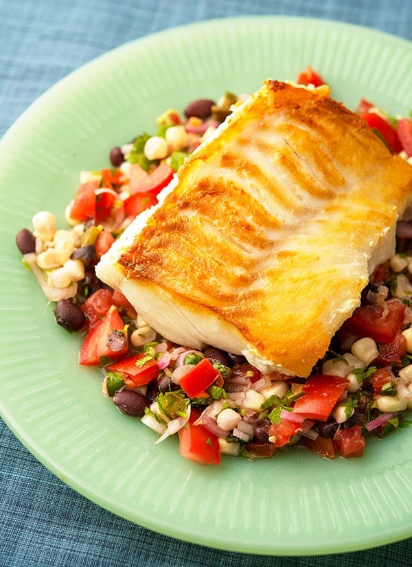 Cisco's Coastal Catch: Lemon-Herb Pan-Seared Cod