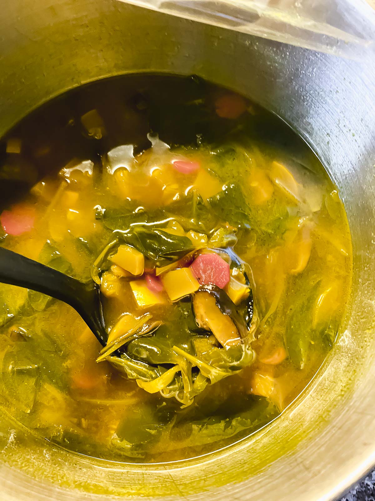 Turmeric-Ginger Vegetable Soup with Bone Broth