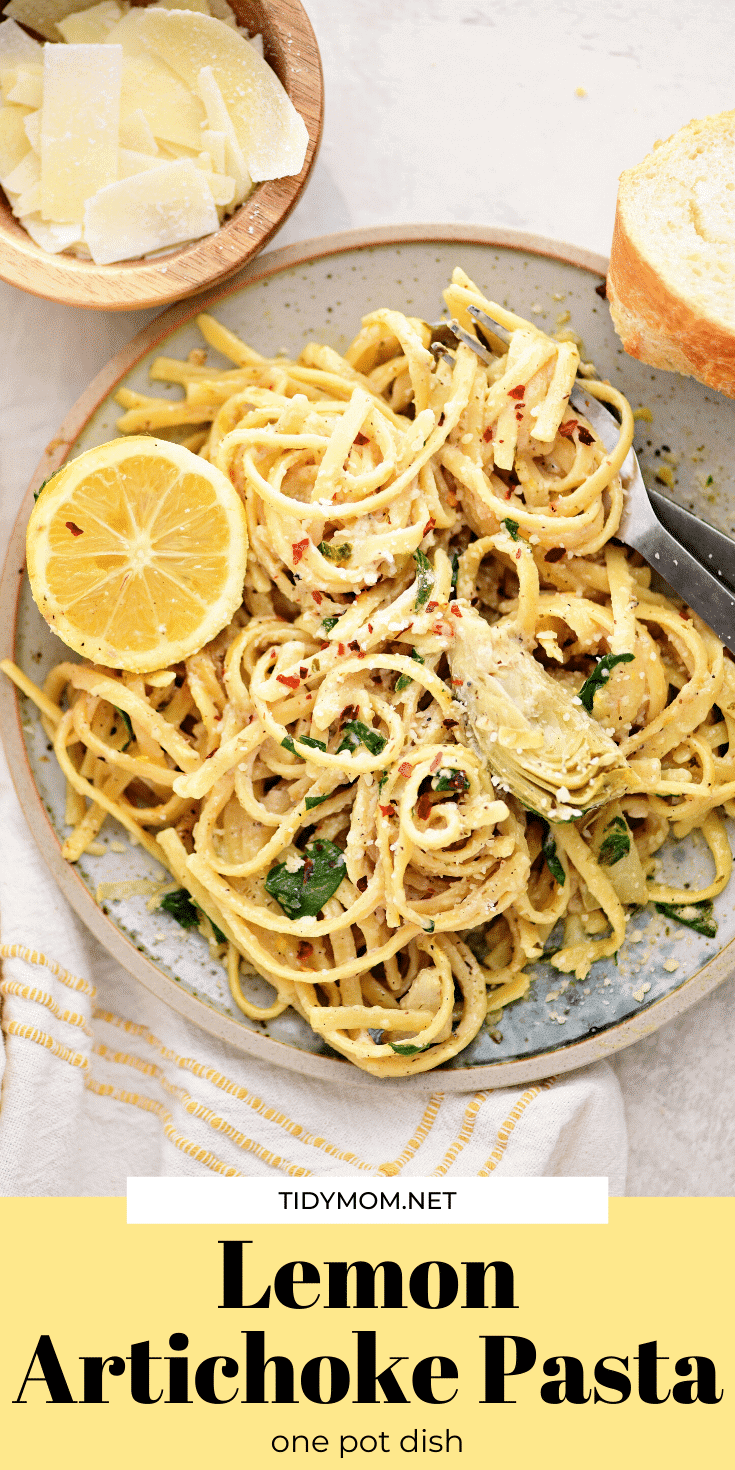 Authentic Roman Artichoke and Lemon Pasta