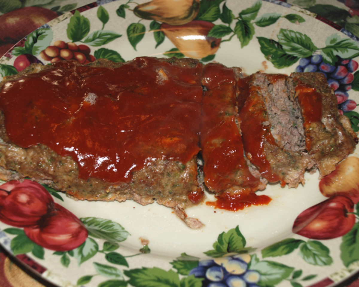 Serious Herb-Infused Meatloaf