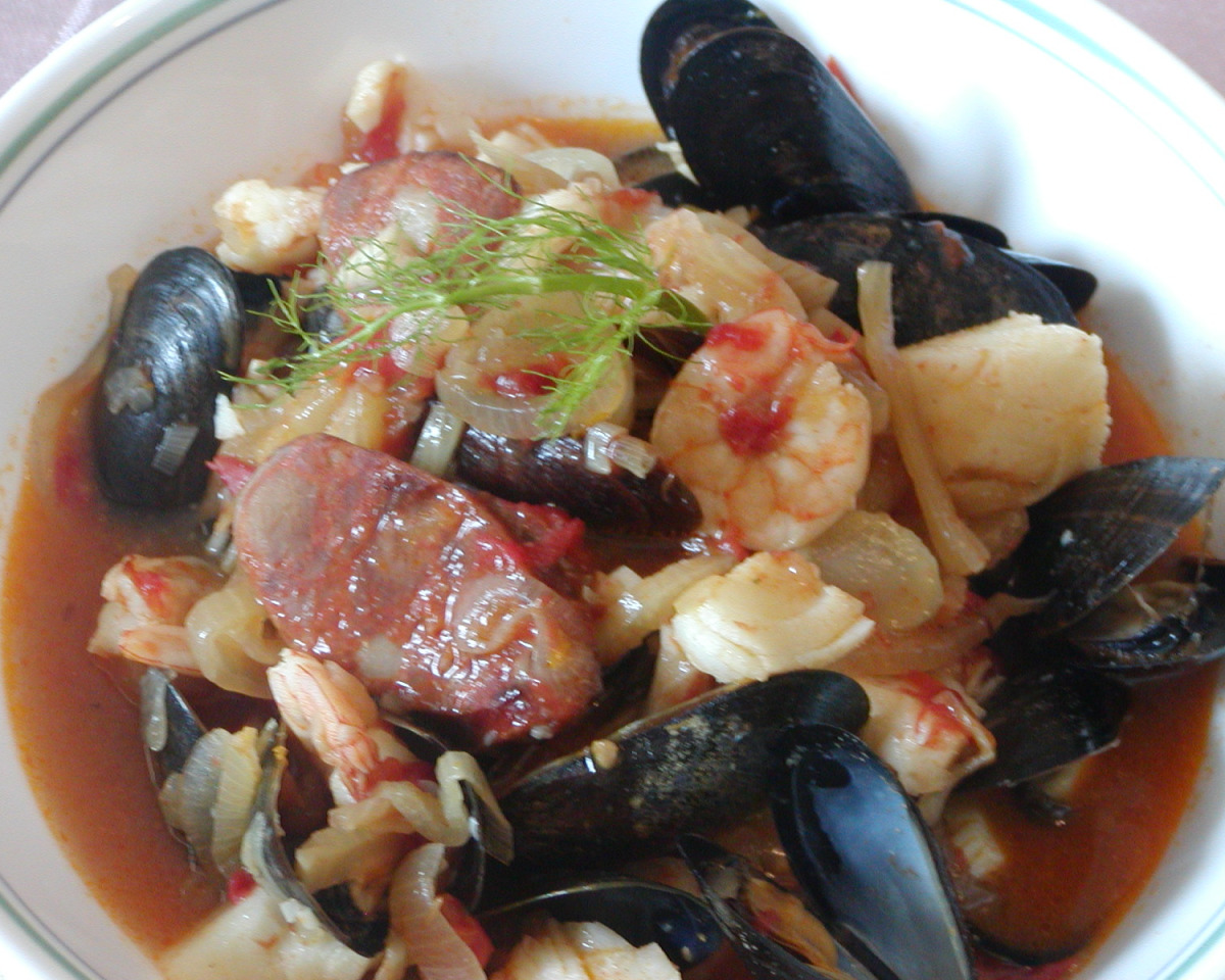Old Navy's Seafood Stew