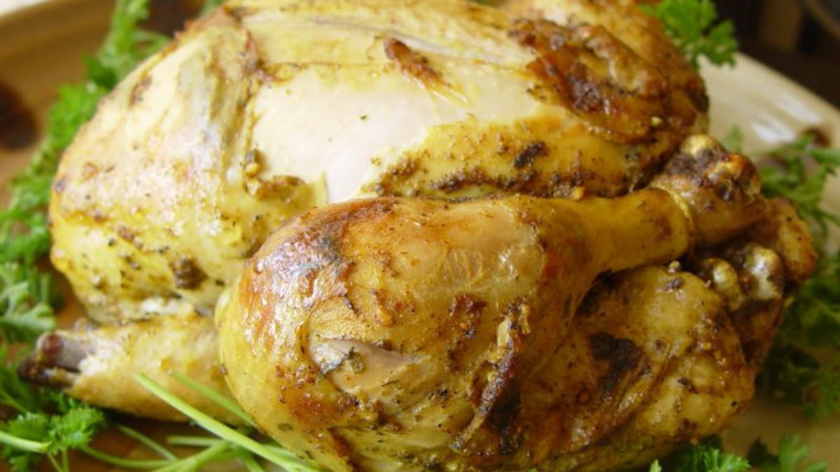 African Savanna Herb Roast Chicken