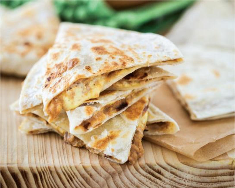 Budget Bean and Cheese Quesadillas