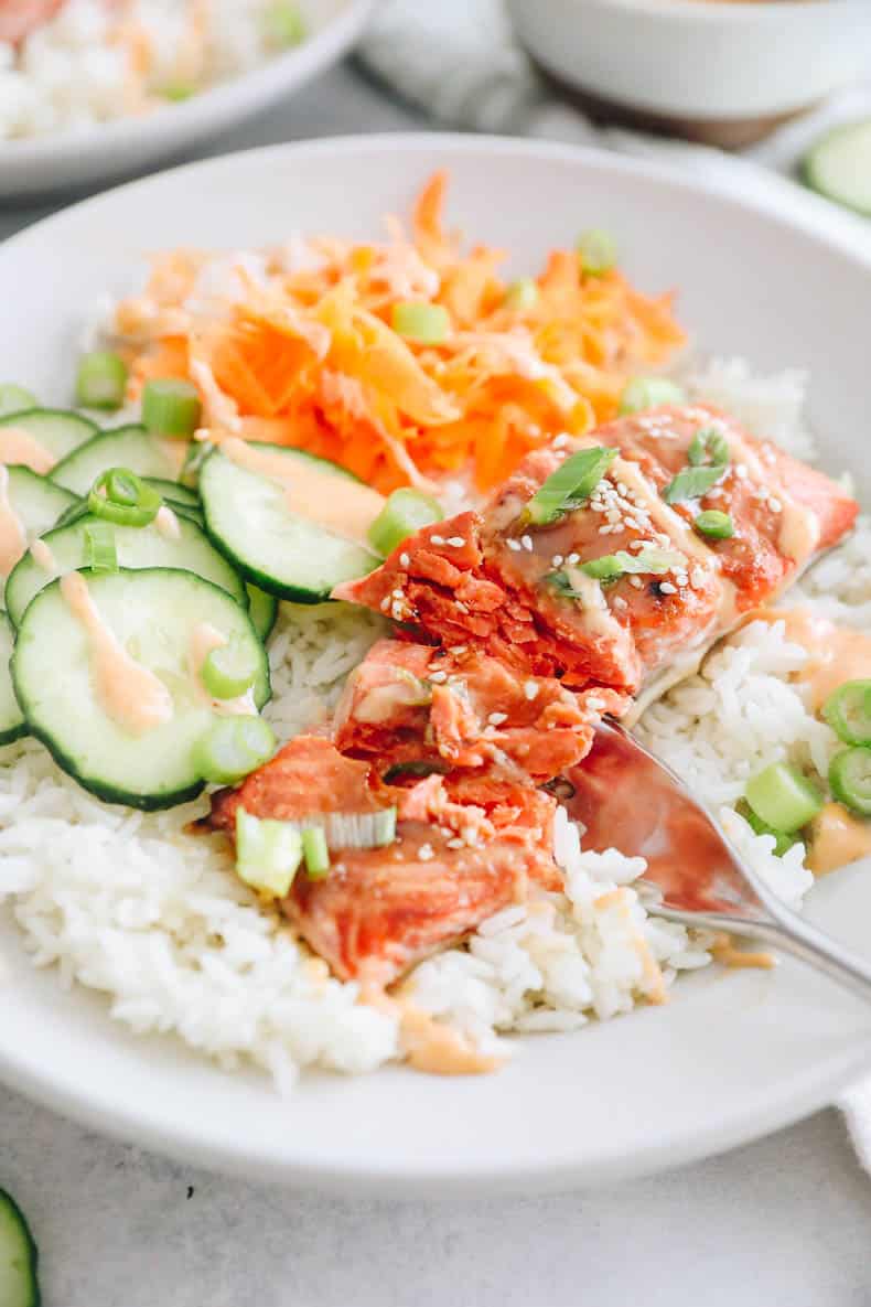 Sweet Potato & Salmon Bowl