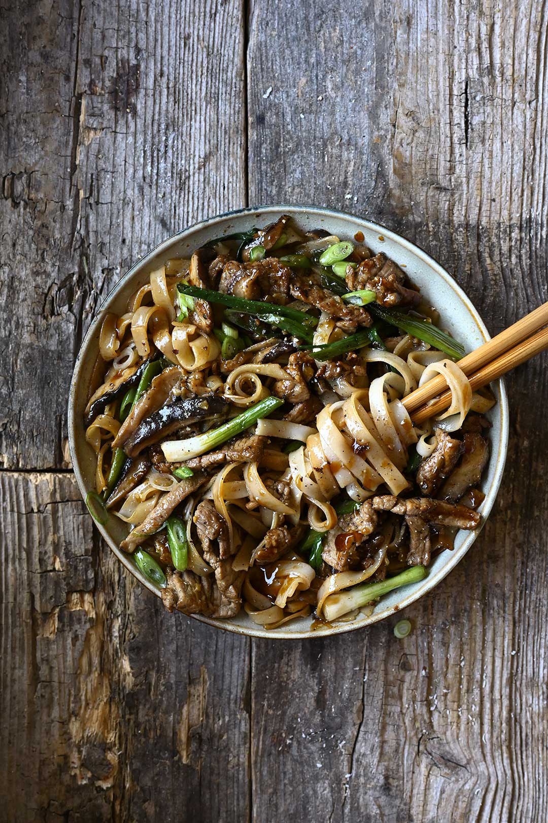 Bone Broth-Infused Beef Stir-Fry with Shiitake