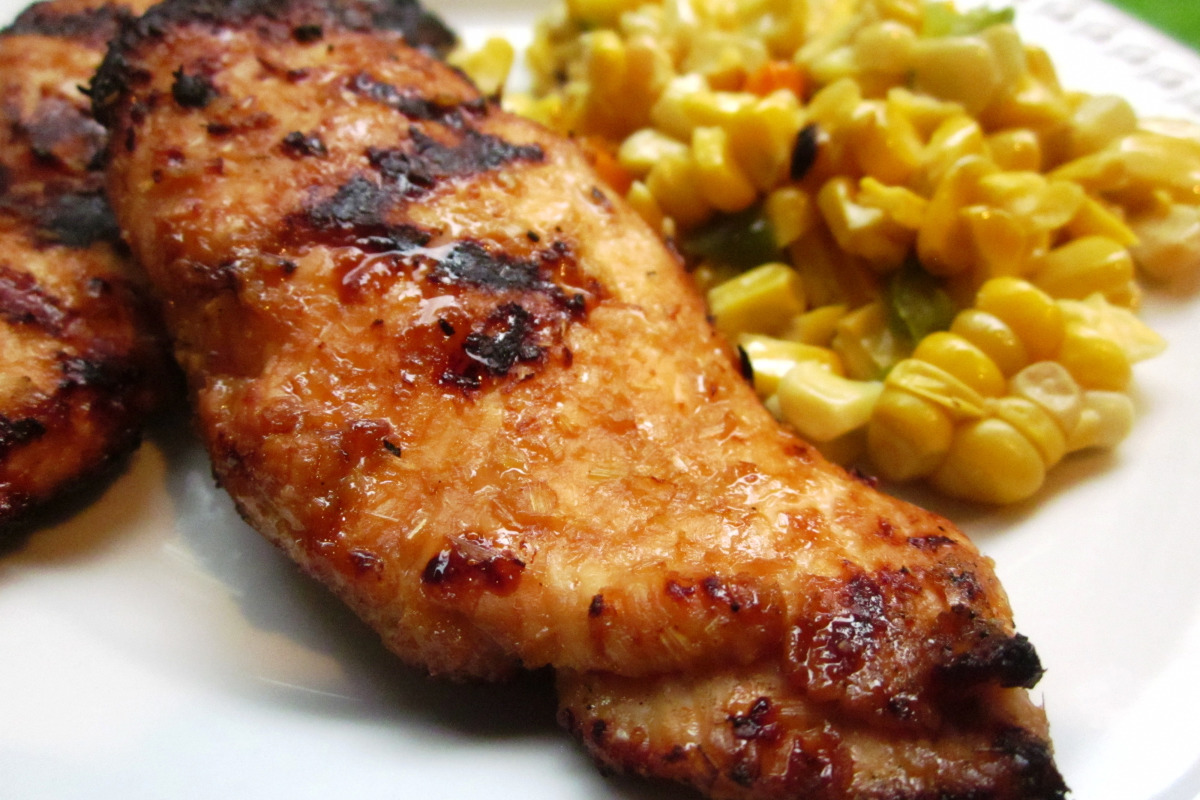 Tiki-Style Grilled Chicken with Lemongrass Marinade