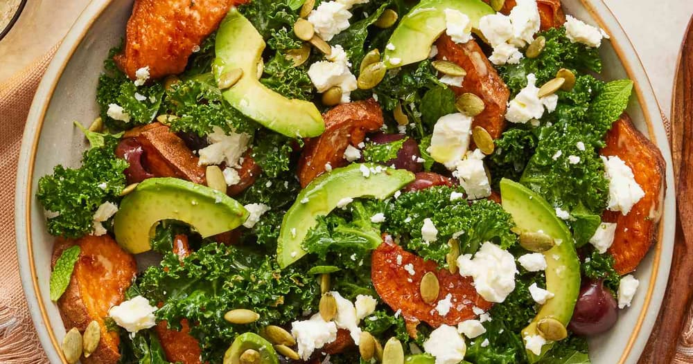 Anti-Inflammatory Sweet Potato & Herb Salad