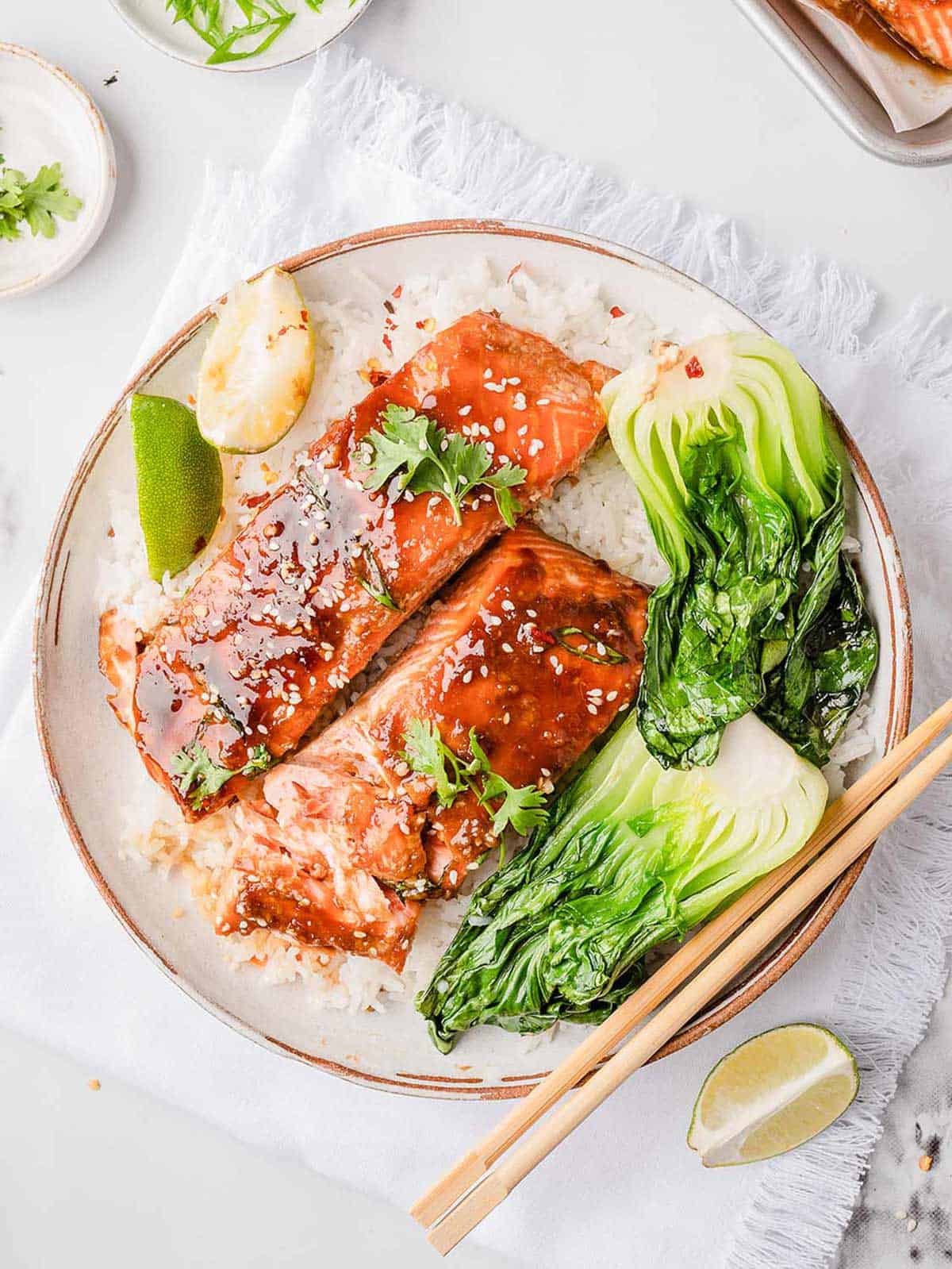 Authentic Miso-Glazed Salmon with Perfect Steamed Rice