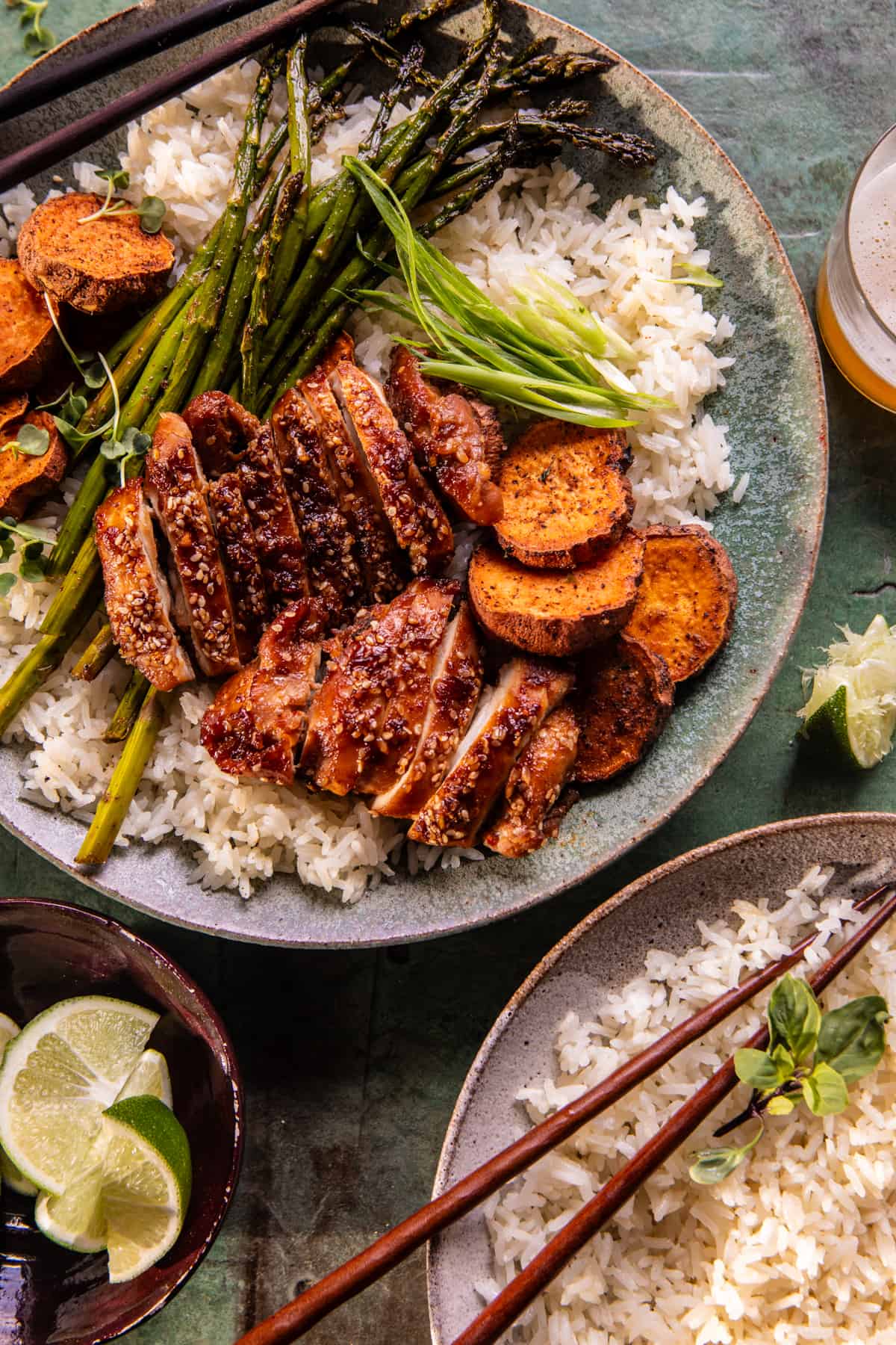 Honjozo-Style Simmered Chicken with Miso & Sweet Potatoes