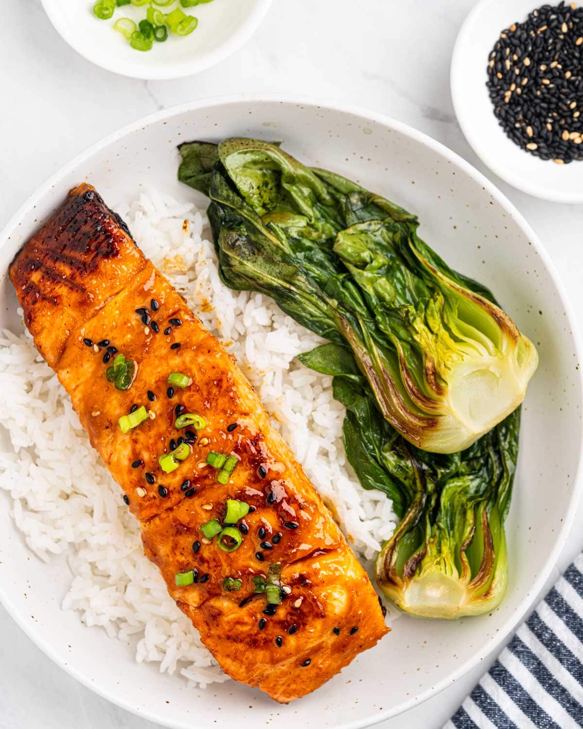 Authentic Miso-Glazed Salmon with Bamboo Shoots