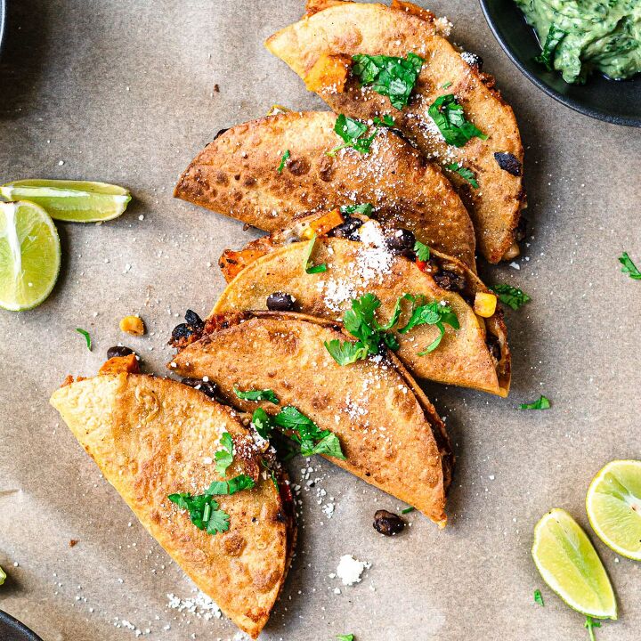 Equal Parts Sweet Potato and Black Bean Taco Filling