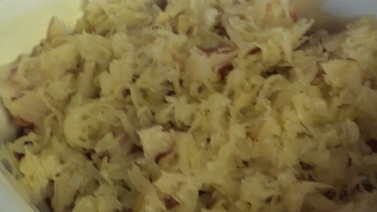 Savory Apple & Sauerkraut Pork Shoulder