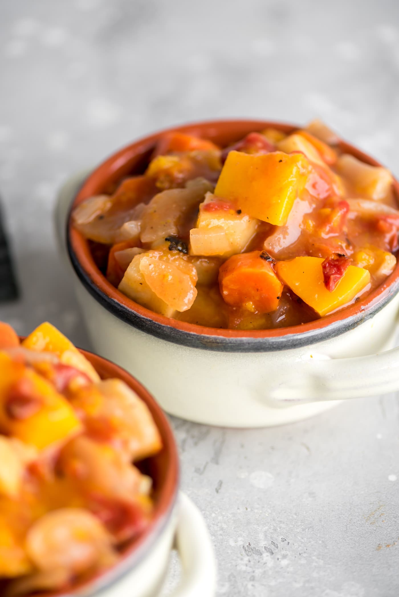 Slow-Cooker Herb Chicken & Root Vegetable Stew