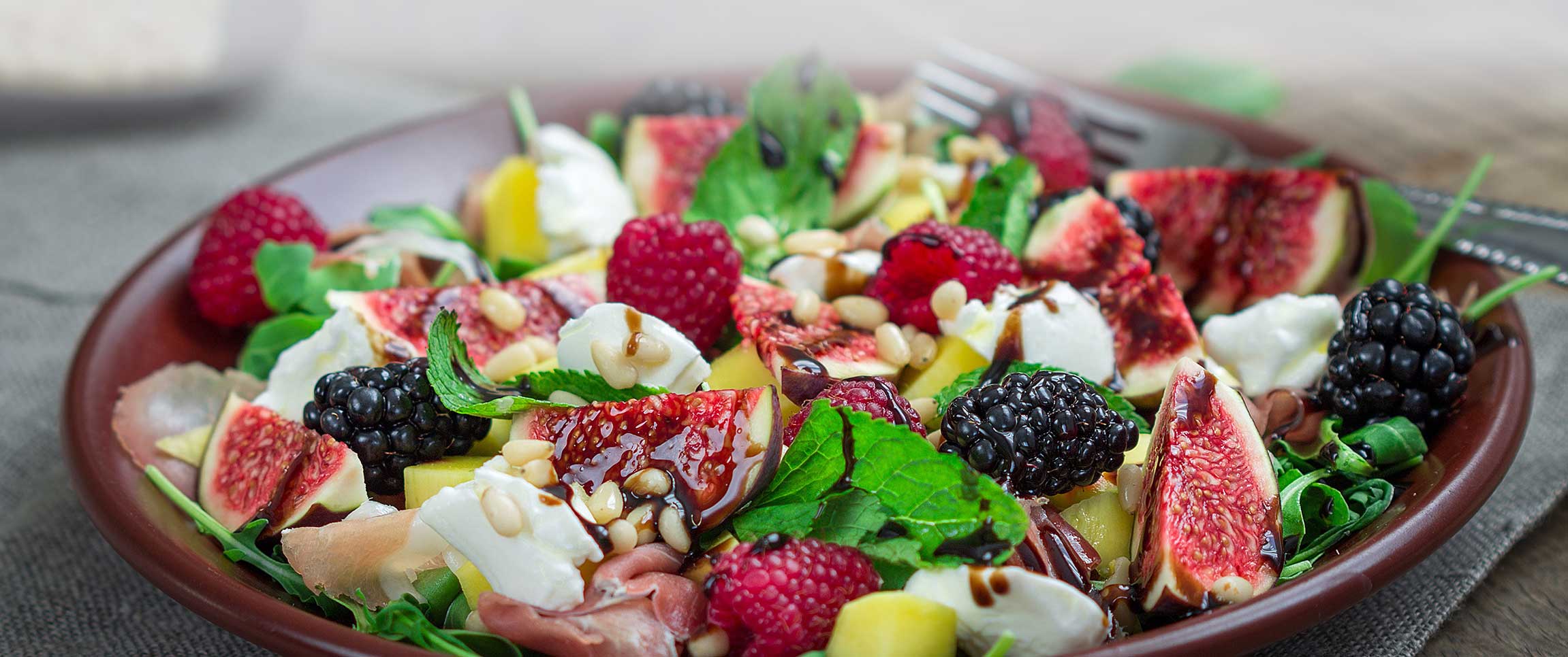 Forest Berry & Honey Vinaigrette Salad