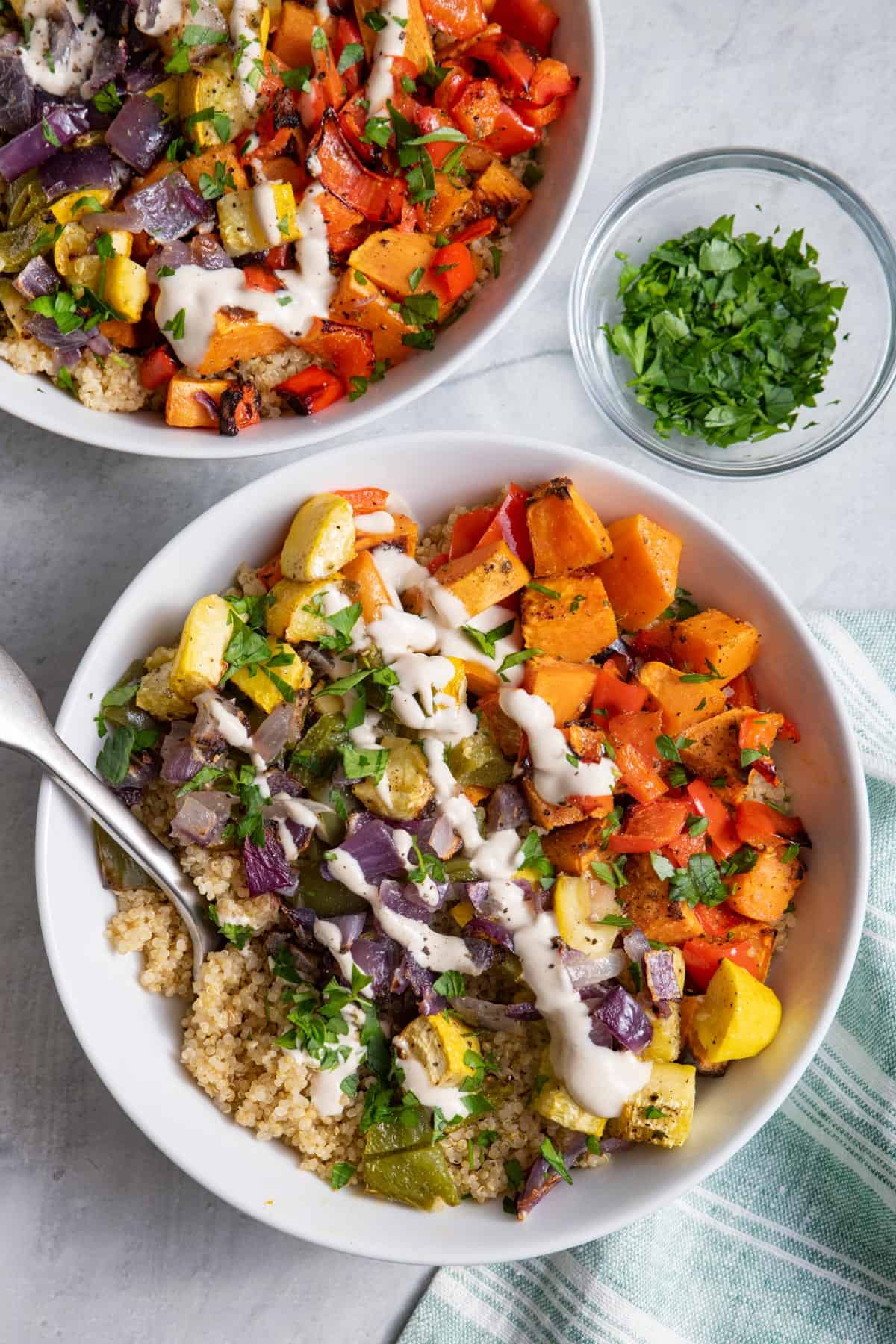 Congress Park Garden Center Vegetable & Quinoa Bowl