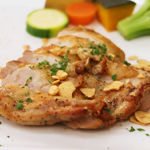 Shio Koji-Rubbed Grilled Chicken with Lemon-Herb