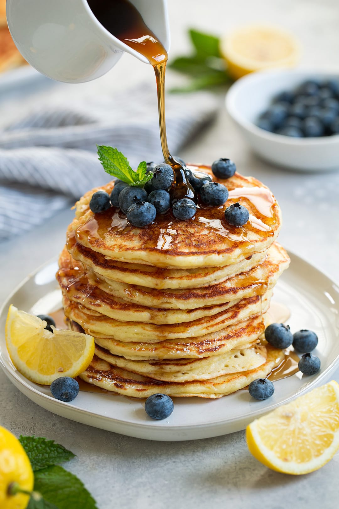 Mixer Tap Lemon Ricotta Pancakes