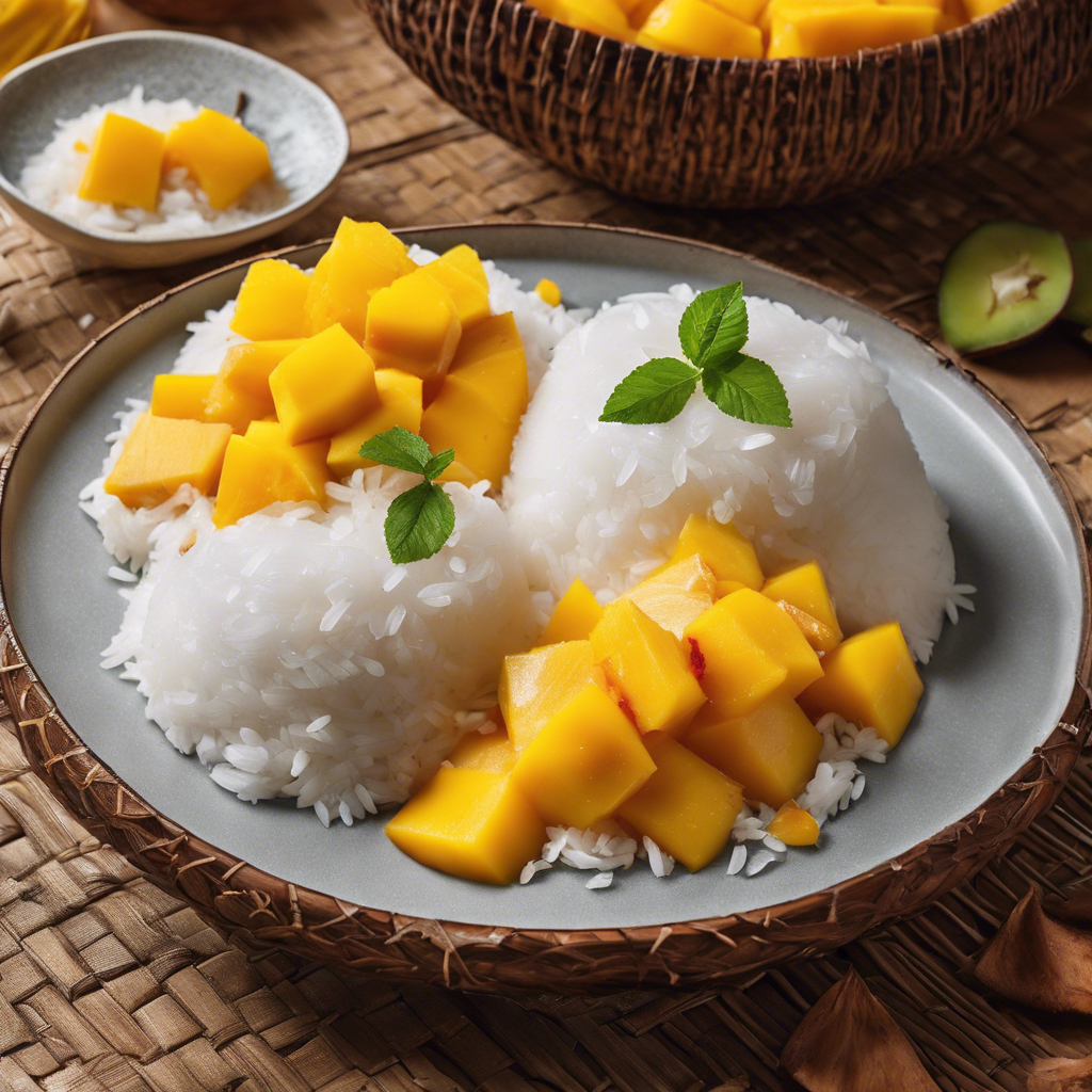 Mango Sticky Rice with Toasted Coconut