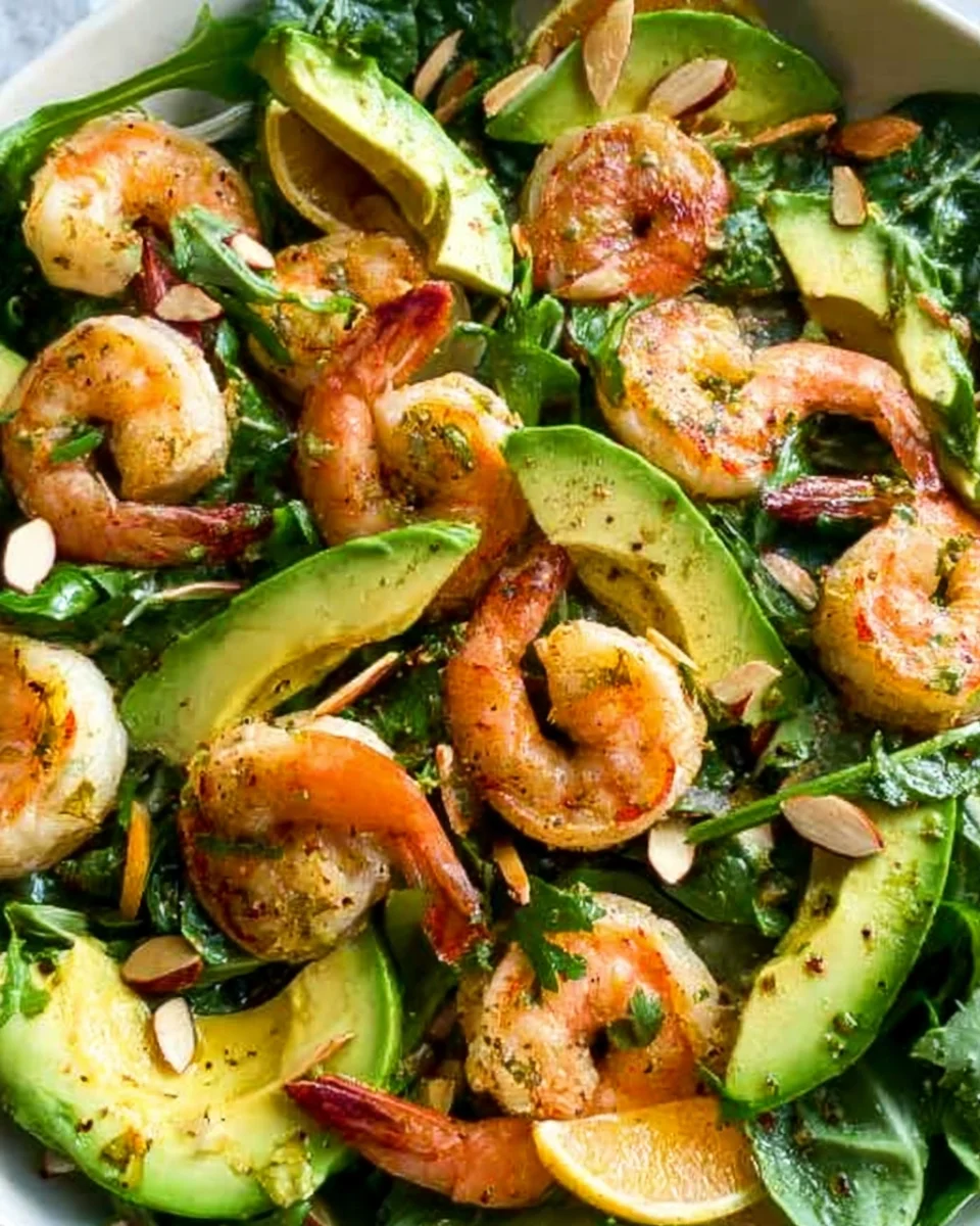 Beachside Citrus Shrimp & Avocado Salad