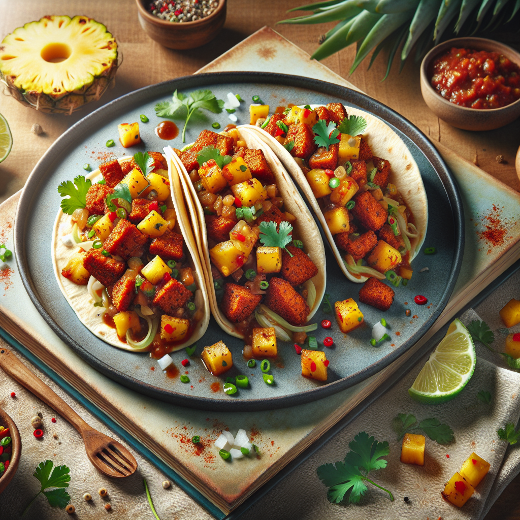 Tiki Tropic Jackfruit Tacos with Pineapple Salsa