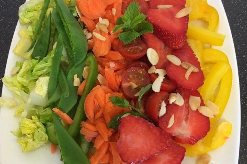 Oz-Inspired Rainbow Salad