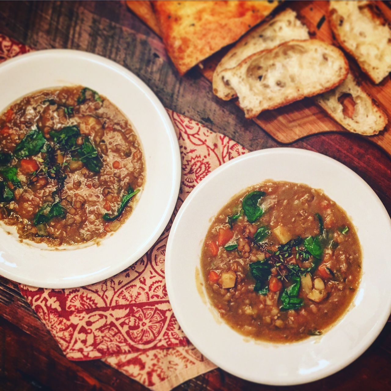 Spiced Lentil & Herb Stew