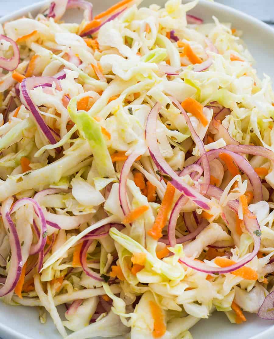 Mexican Cabbage and Lime Salad