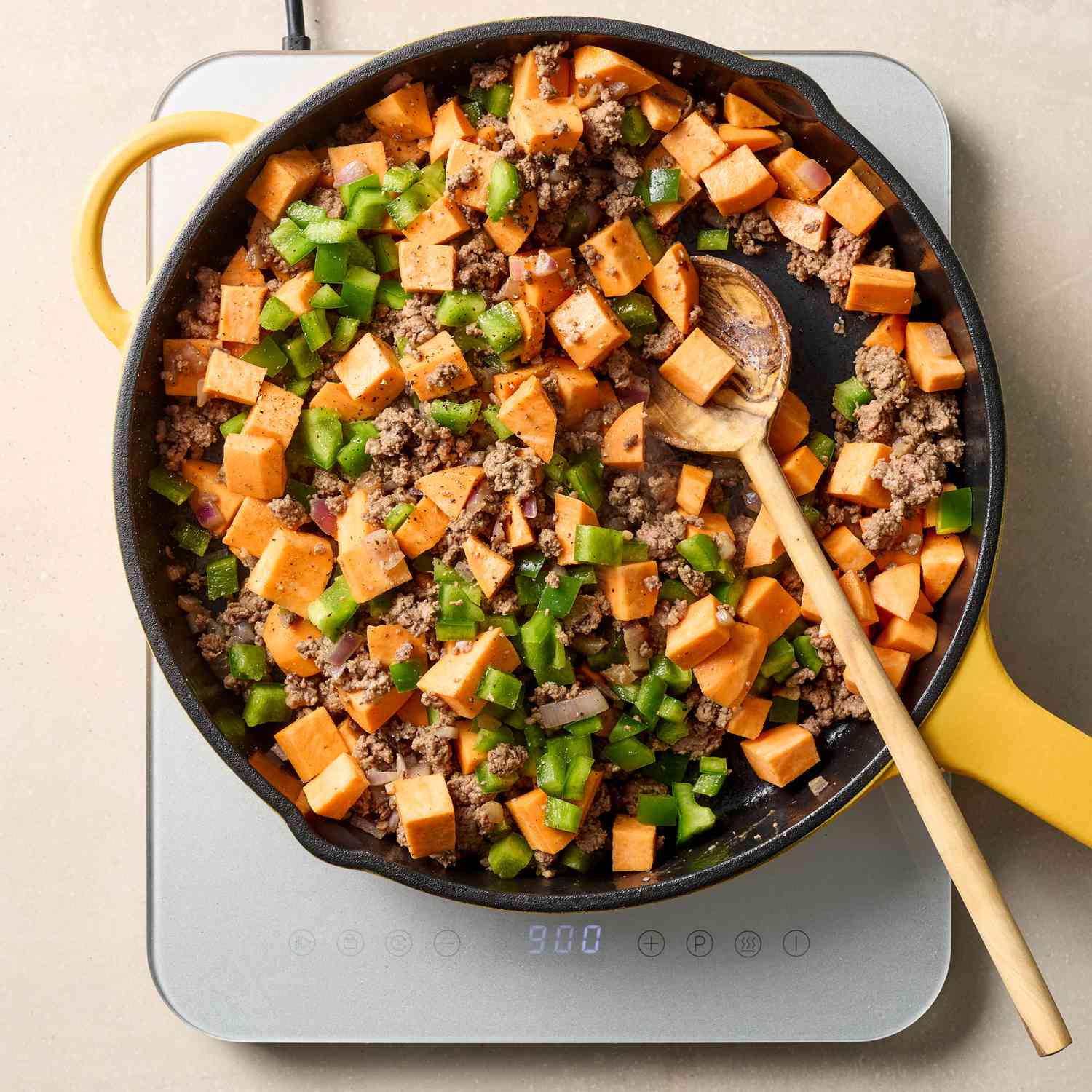Sweet Potato & Grass-Fed Beef Skillet