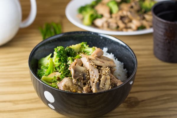 Chicken & Broccoli Stir-Fry with Ginger