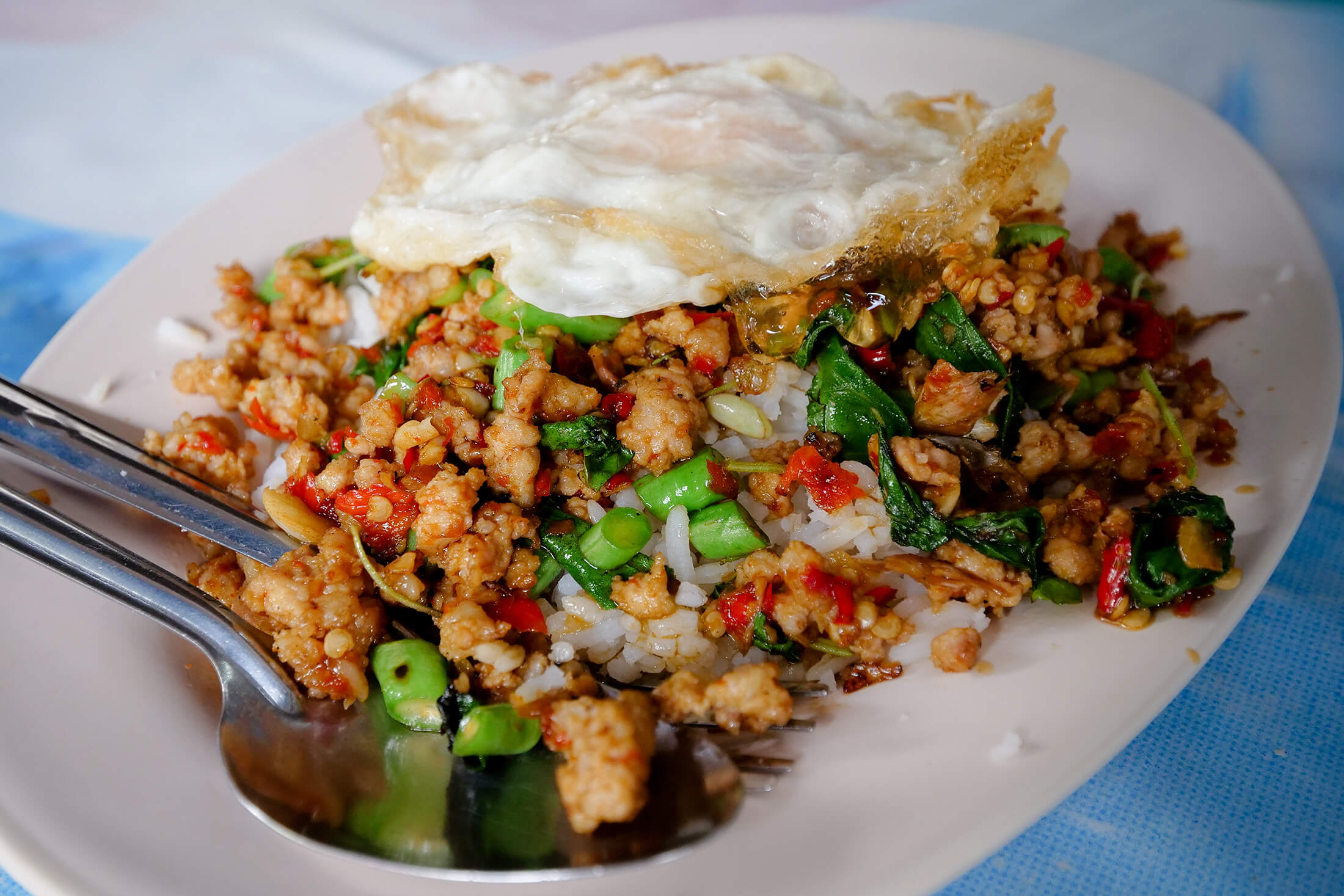 Firecracker Thai Basil Stir-Fry