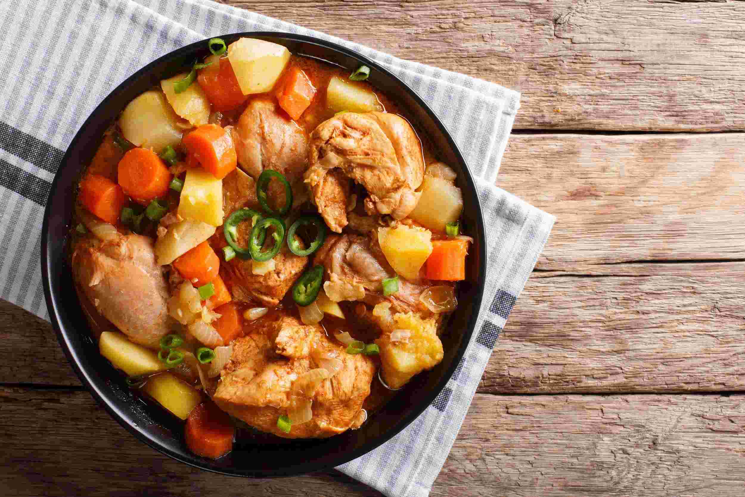 Keto Chicken & Vegetable Stew