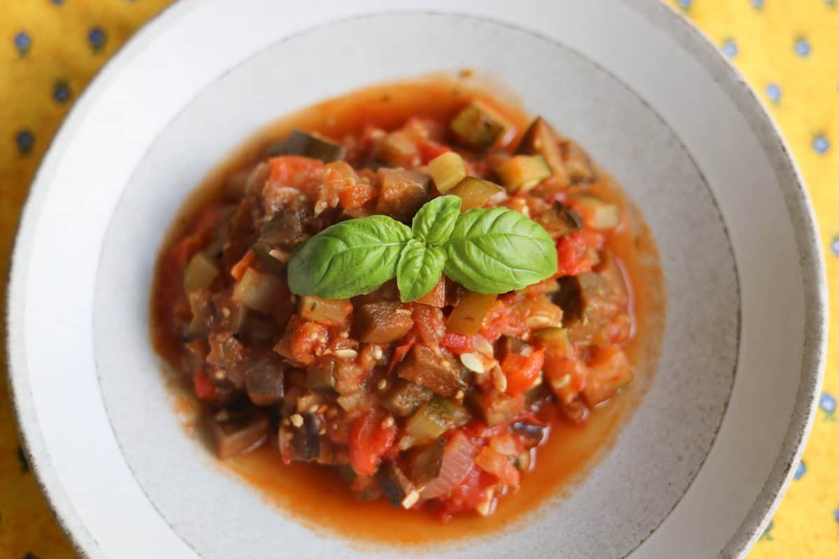 Authentic Provençal Tomato Ratatouille