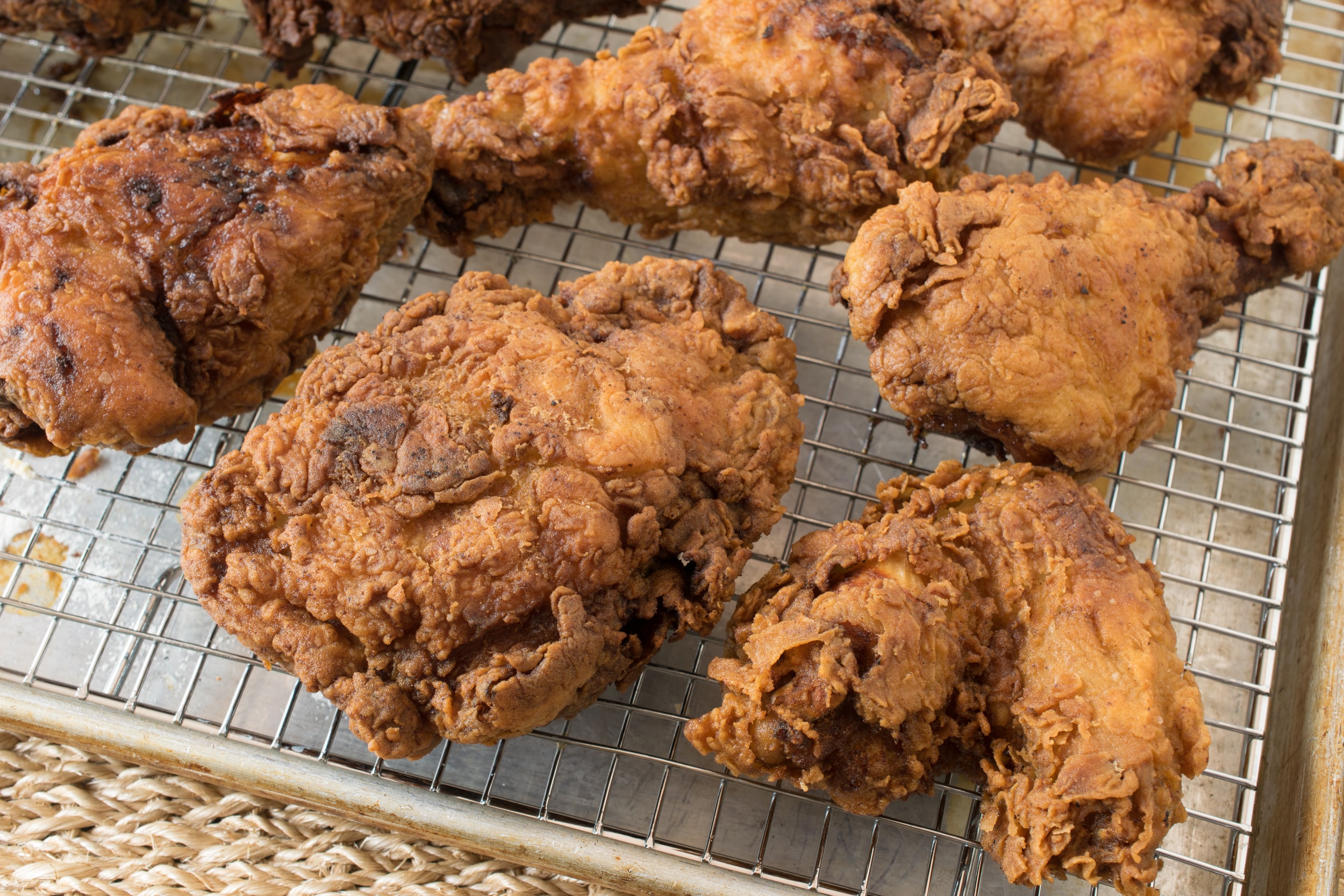 Family-Feast Herb-Crusted Chicken with Mashed Potatoes