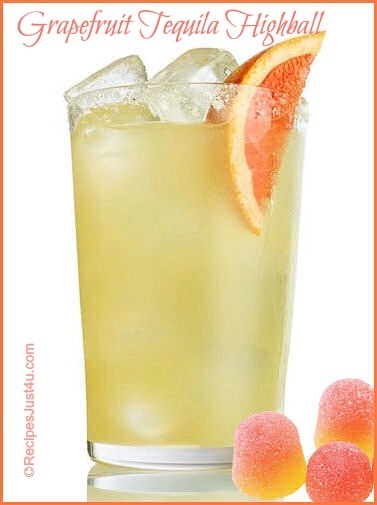 Tequila & Salty Grapefruit Highball