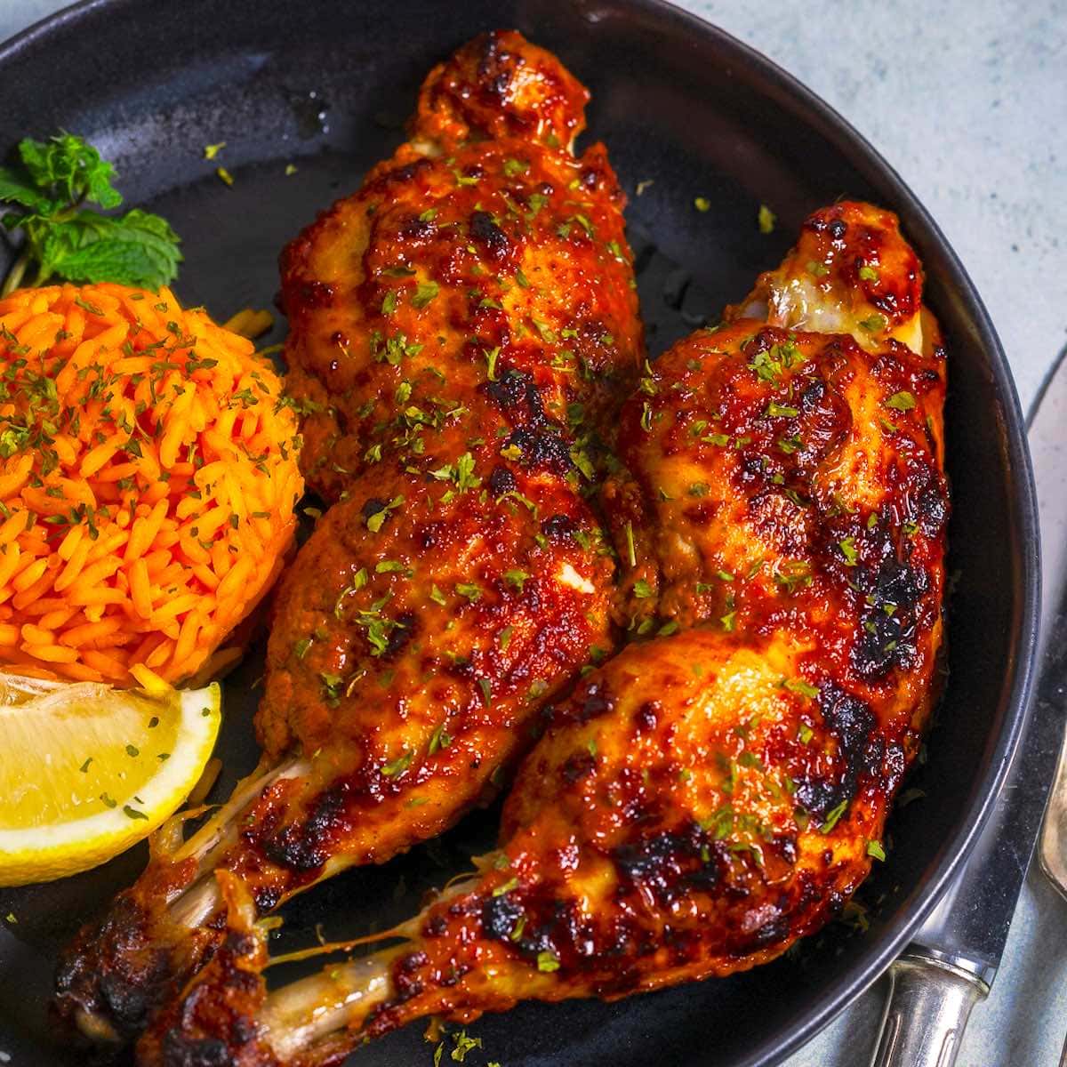 Authentic Tandoori-Style Spiced Chicken