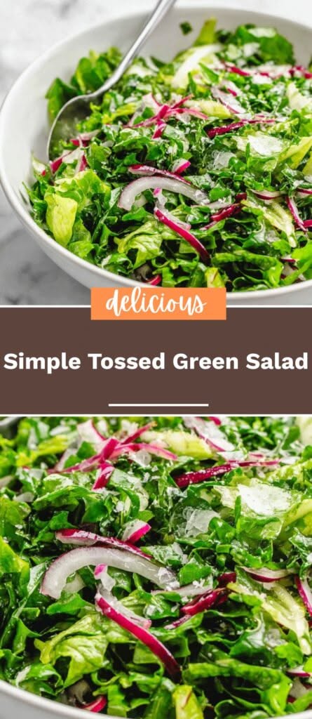 Best Tossed Green Salad with Lemon-Herb Dressing