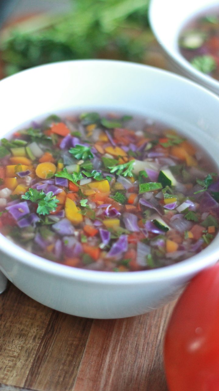 Stress-Buster Vegetable Soup