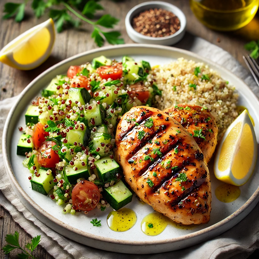 Smith's Spiced Chicken with Herb Quinoa