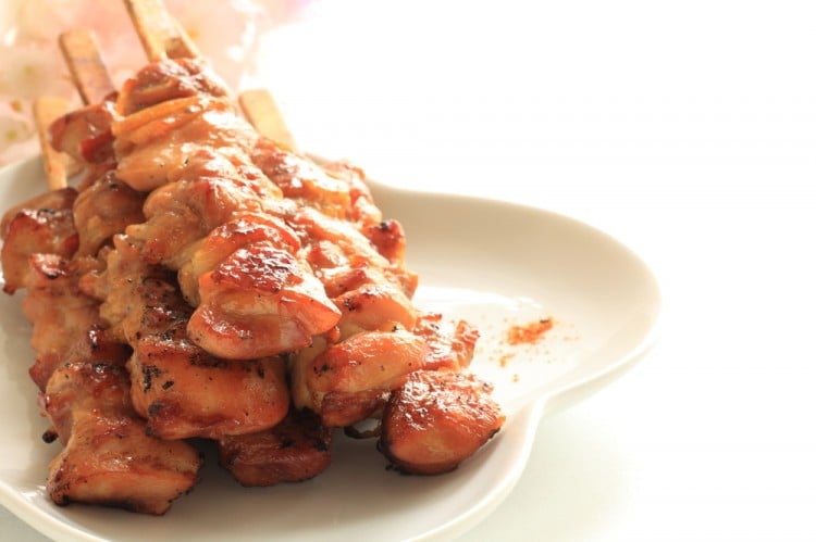 Spicy Basketball Skewers