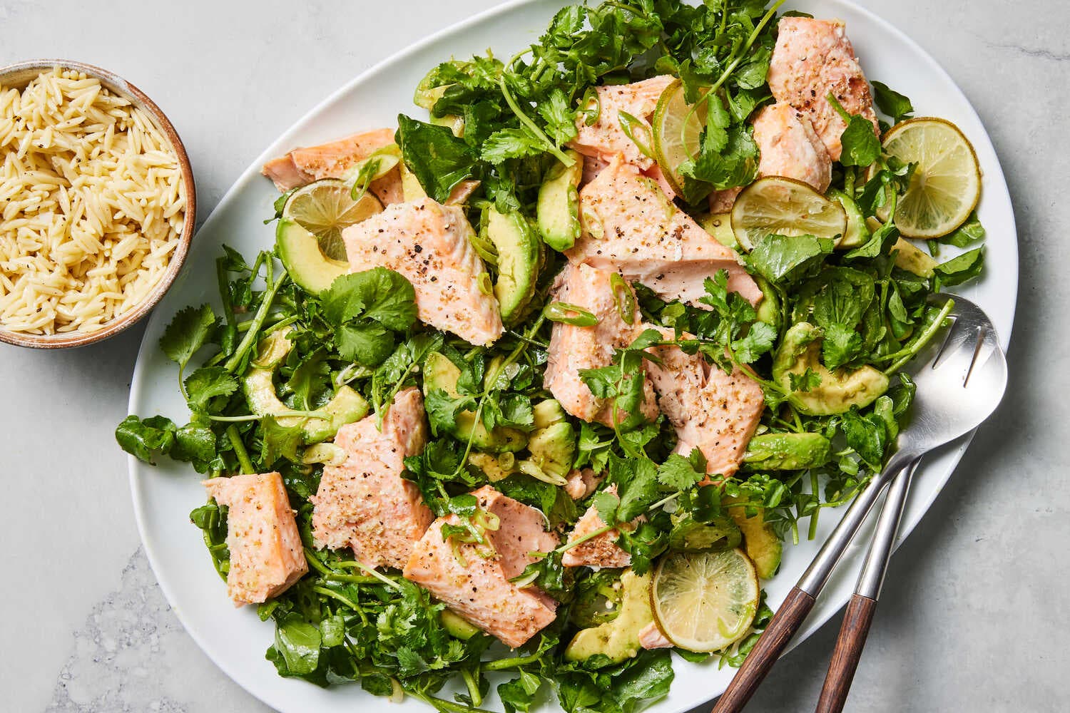 Migraine-Relief Avocado & Salmon Salad