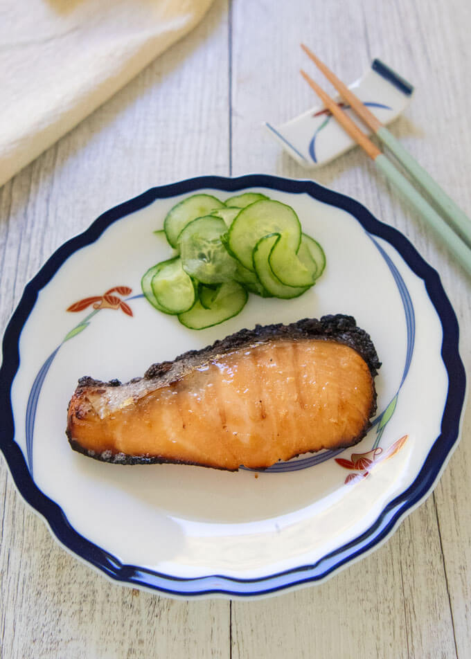 Authentic Honjozo-Marinated Salmon with Miso Glaze